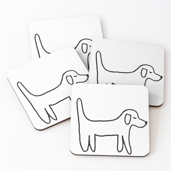Item preview, Dog - Minimalist hand drawing designed and sold by Vision Illustrated.