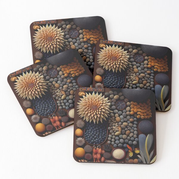 Item preview, Organic Mosaic: A Collection of Natural Textures designed and sold by ShadowAndSlate.