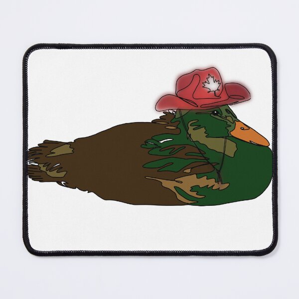 Item preview, Funny Duck in Canadian Cowboy Hat – animalzinhats designed and sold by Ashley’sAnimalz.