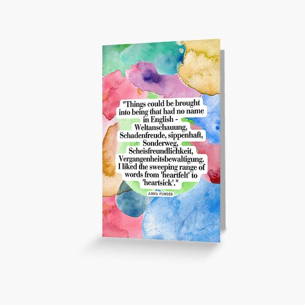 Item preview, Anna Funder Quote designed and sold by weyheyash.