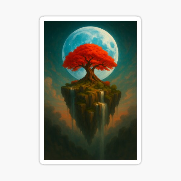 Item preview, Island in Blue Moon designed and sold by GMMarson1911.