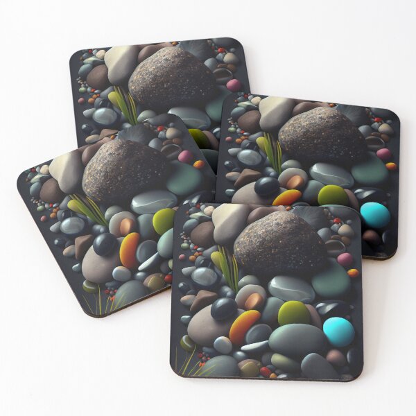 Item preview, Serene Pebbles: A Collection of Smooth Stones designed and sold by ShadowAndSlate.