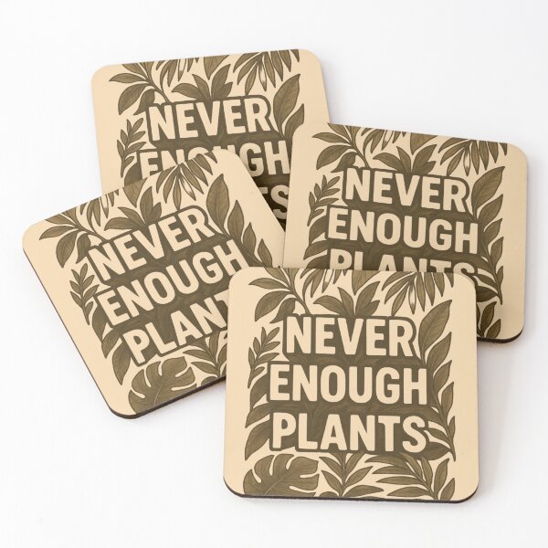 Item preview, NEVER ENOUGH PLANTS GARDENING designed and sold by Meandmyshop.