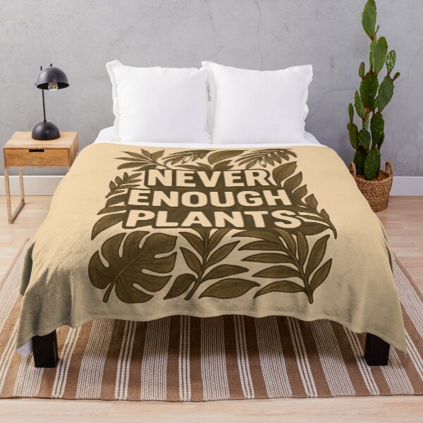 Item preview, NEVER ENOUGH PLANTS GARDENING designed and sold by Meandmyshop.