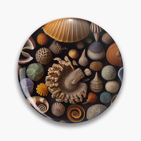 Item preview, Ocean Treasures: Diverse Seashell Collection designed and sold by ShadowAndSlate.