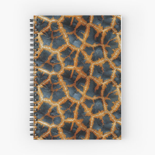 Item preview, Abstract Textured Pattern with Black and Orange Web designed and sold by NTGUILTY.