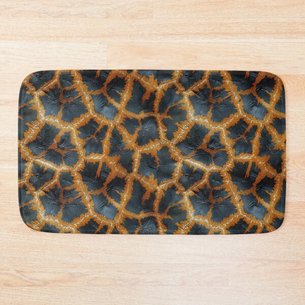 Item preview, Abstract Textured Pattern with Black and Orange Web designed and sold by NTGUILTY.