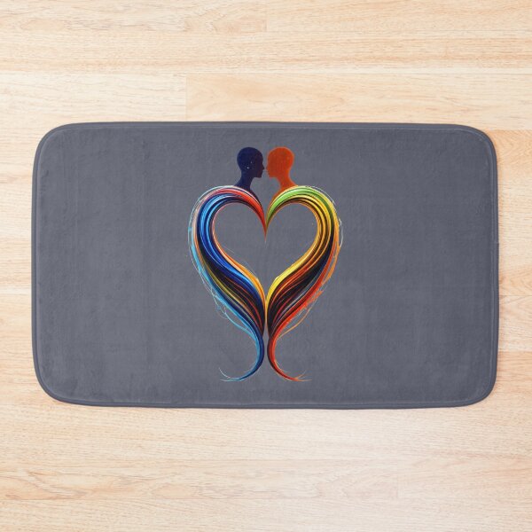 Item preview, Quilled Heart of Two Souls - Vibrant Love Art designed and sold by Dakson Design - Fantasy Art.