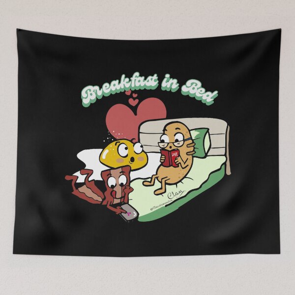 Item preview, Funny Breakfast in Bed designed and sold by Claustronautas.