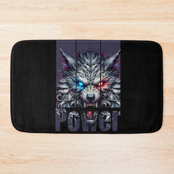 Item preview, Fierce Dual-Eyed Wolf – Power Unleashed Graphic Design designed and sold by Karim-Karem.