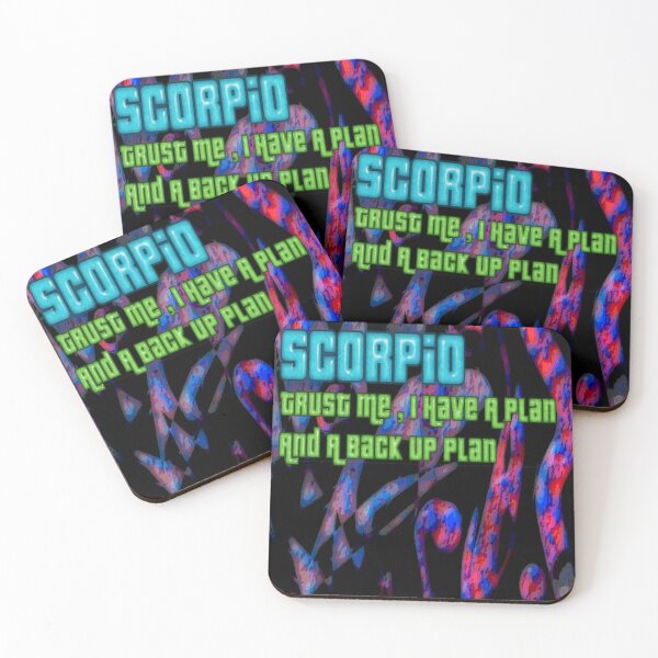 Item preview, Scorpio Trust Me , I Have A Plan funny quote designed and sold by SmashingDeals.