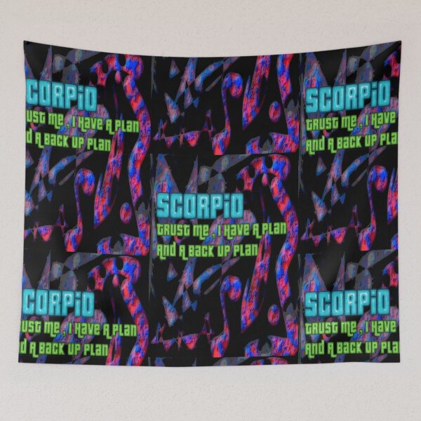 Item preview, Scorpio Trust Me , I Have A Plan funny quote designed and sold by SmashingDeals.
