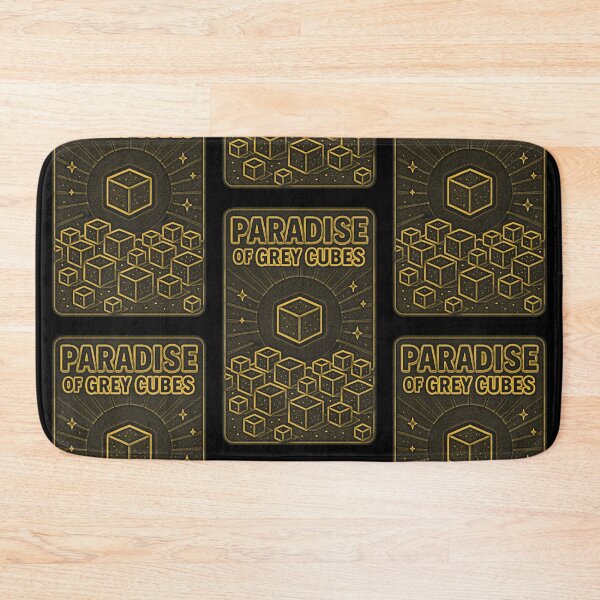 Item preview, Paradise of grey cube Tarot Card Sign designed and sold by The Nerd Gift Source.