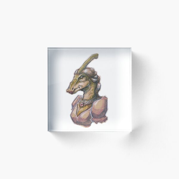 Parasaurolophus Acrylic Block