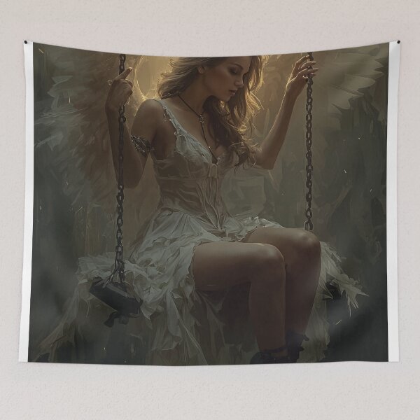 Item preview, Solitude of the Seraphim designed and sold by oanaunciuleanu.