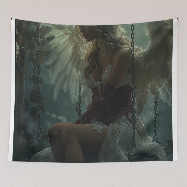Item preview, Solitude of the Seraphim designed and sold by oanaunciuleanu.