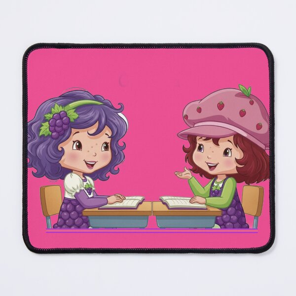 Item preview, Grapella & Her Friend Studying – Cute Grape Girl and Friend Focused on Learning designed and sold by mostafa gebril ⭐⭐⭐⭐⭐.