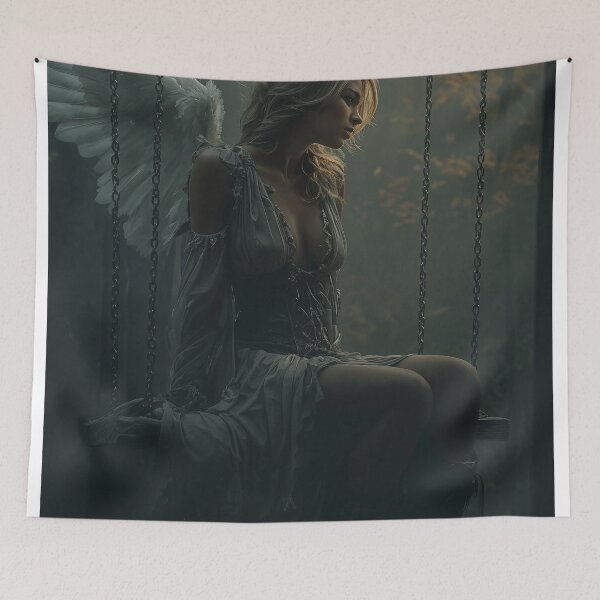 Item preview, Solitude of the Seraphim designed and sold by oanaunciuleanu.
