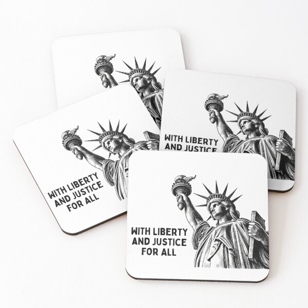 Item preview, With Liberty and Justice for All designed and sold by LivingInThinAir.