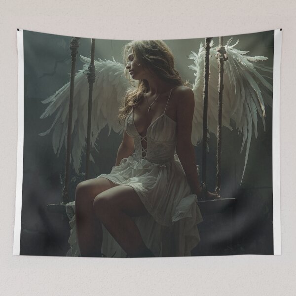 Item preview, Solitude of the Seraphim designed and sold by oanaunciuleanu.