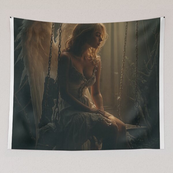 Item preview, Solitude of the Seraphim designed and sold by oanaunciuleanu.