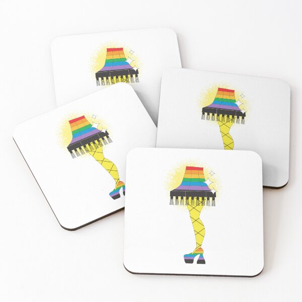 Item preview, Pride Month Queen Leg Lamp LGBTQIA colorful rainbow design designed and sold by Jdawnink.