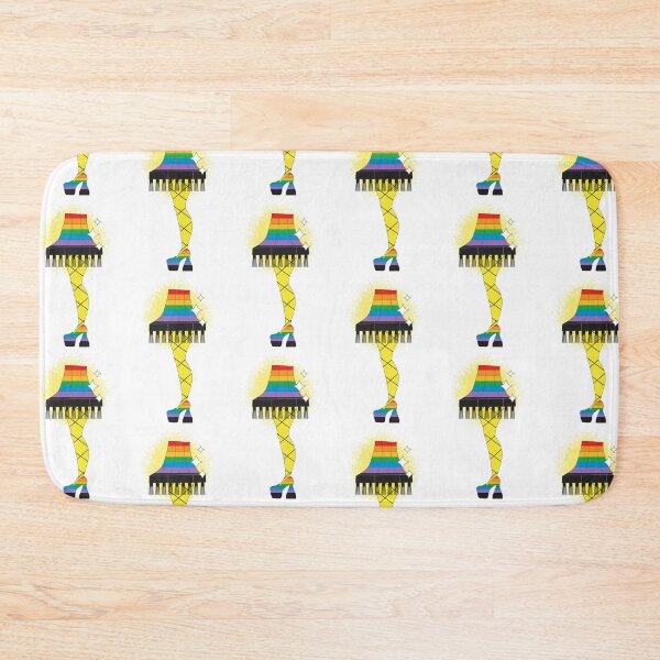 Item preview, Pride Month Queen Leg Lamp LGBTQIA colorful rainbow design designed and sold by Jdawnink.