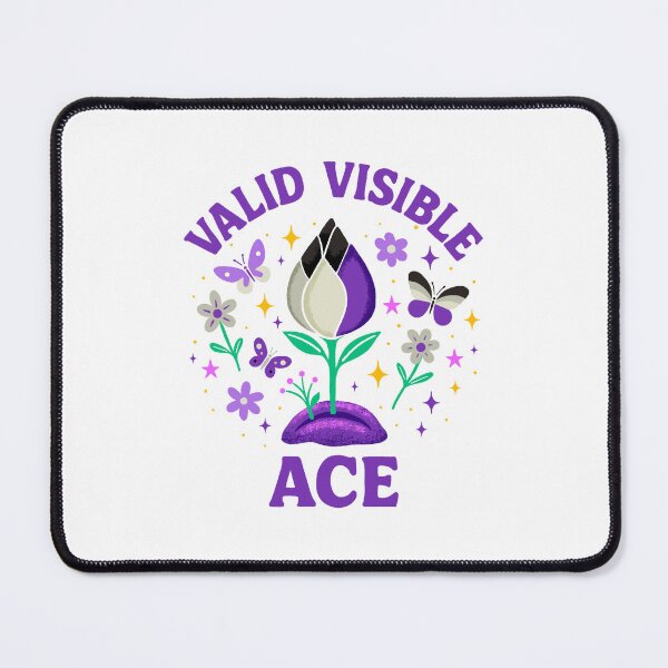 Item preview, Asexual Pride Flower - Light designed and sold by marielmoreya.