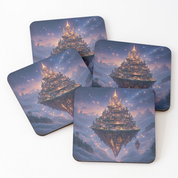 Item preview, Floating Citadel of Twilight designed and sold by oanaunciuleanu.