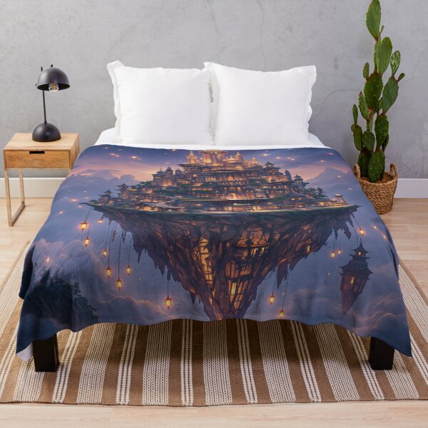 Item preview, Floating Citadel of Twilight designed and sold by oanaunciuleanu.