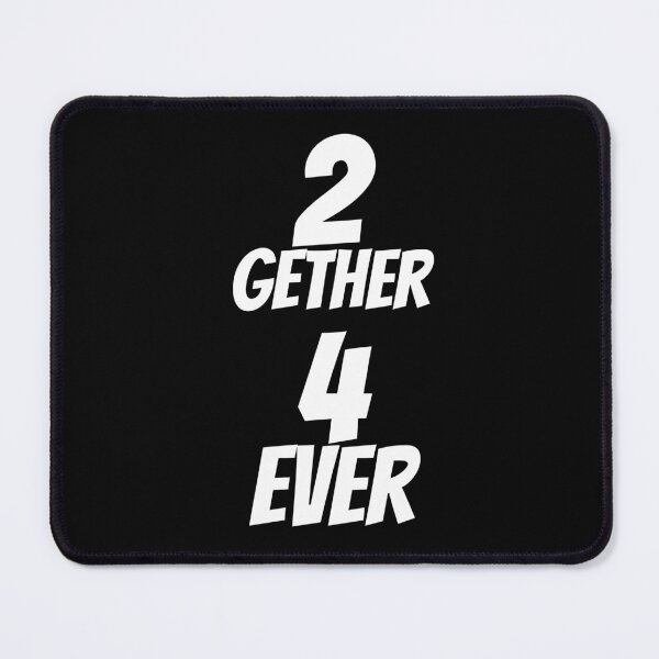 Item preview, 2gether 4ever – Bold Retro Love Quote Design designed and sold by Karim-Karem.