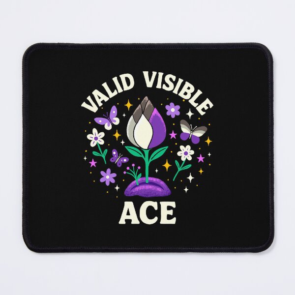 Item preview, Asexual Pride Flower - Dark designed and sold by marielmoreya.