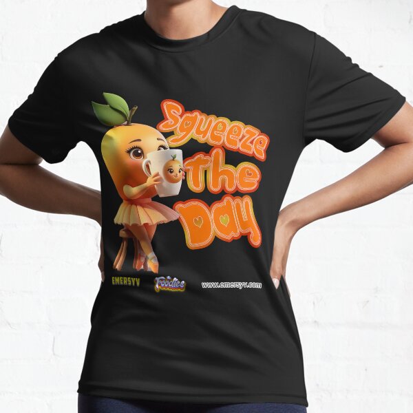 Item preview, Oprah the orange from the Foodies animation film, video game & children's picture book designed and sold by EmersyvEnt.