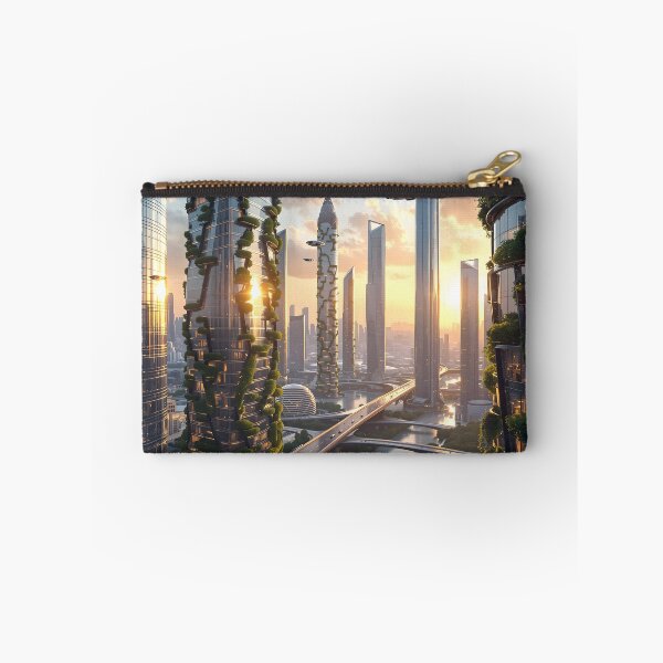 Item preview, Vertical Eden: A Futuristic Urban Oasis designed and sold by oanaunciuleanu.
