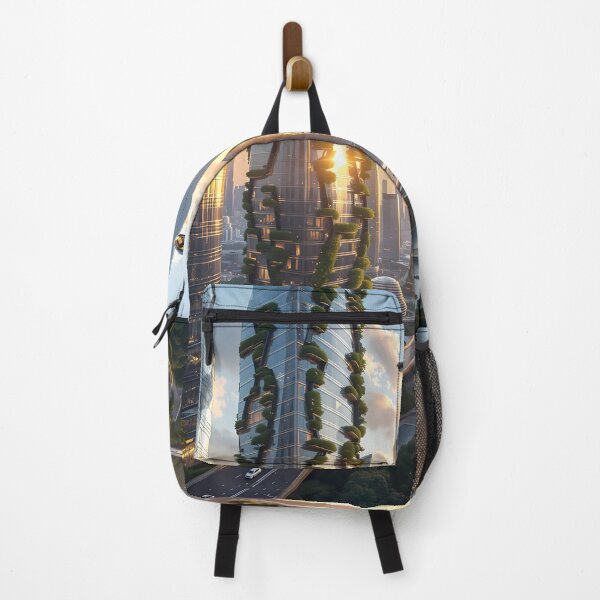 Item preview, Vertical Eden: A Futuristic Urban Oasis designed and sold by oanaunciuleanu.