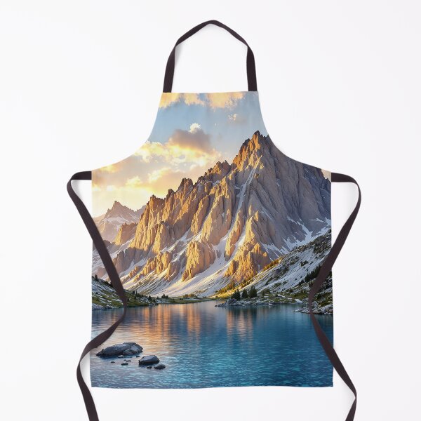 Item preview, Golden Peaks at Dawn designed and sold by oanaunciuleanu.
