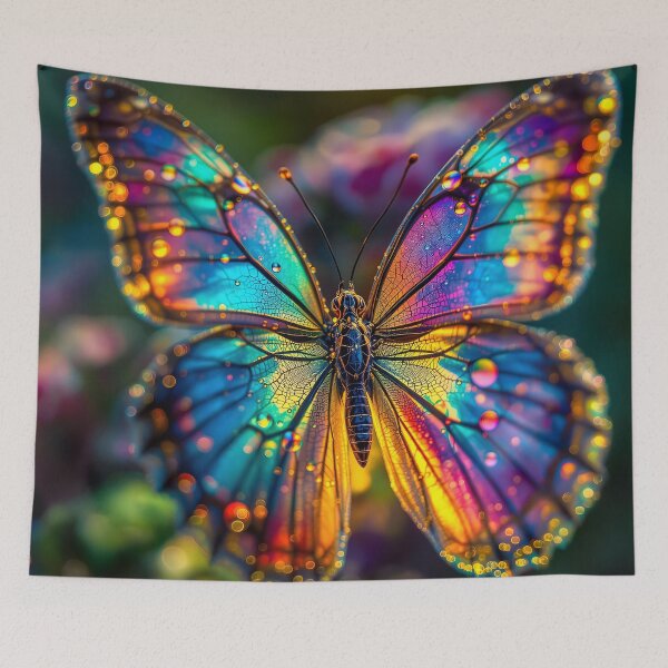 Item preview, Luminous Spectrum Butterfly designed and sold by oanaunciuleanu.