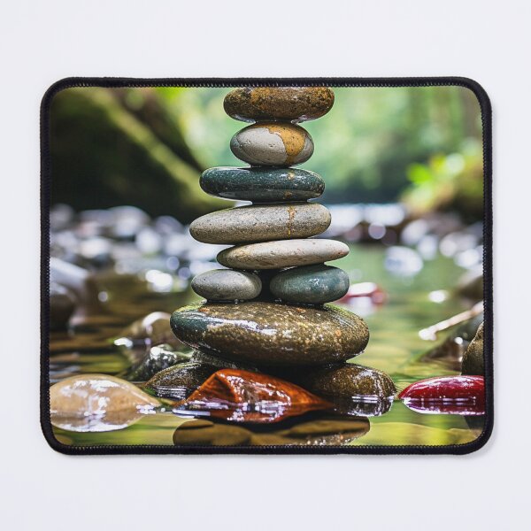 Item preview, Zen Stacked Rocks designed and sold by Myra365Art.