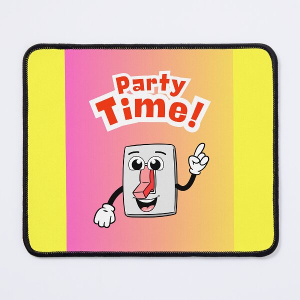 Item preview, Party Time! Light Switch, Bold Font, Positive Quotes, Funny designed and sold by AASparksDesigns.