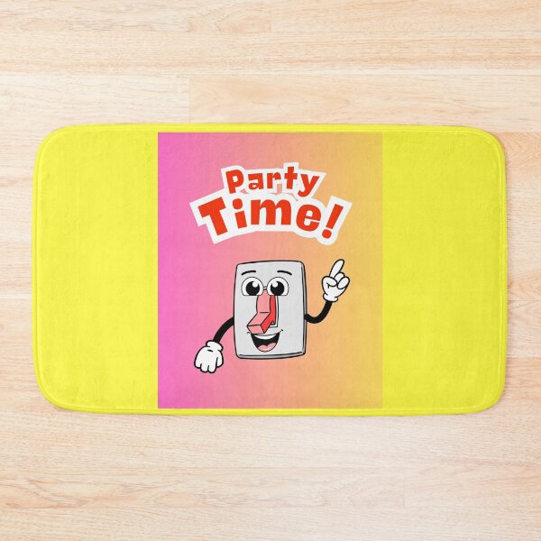 Item preview, Party Time! Light Switch, Bold Font, Positive Quotes, Funny designed and sold by AASparksDesigns.