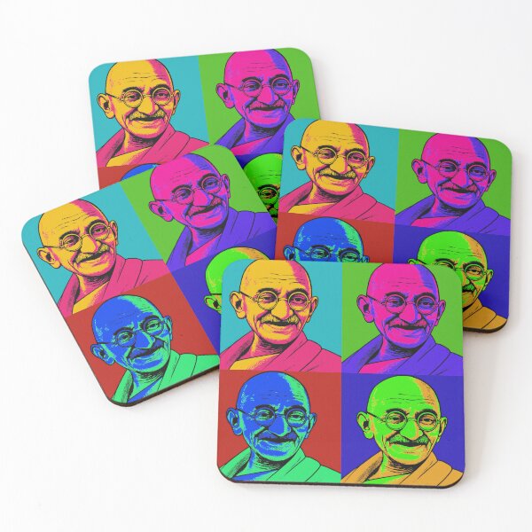 Item preview, Gandhi Pop Art Grid designed and sold by Enea Kelo.