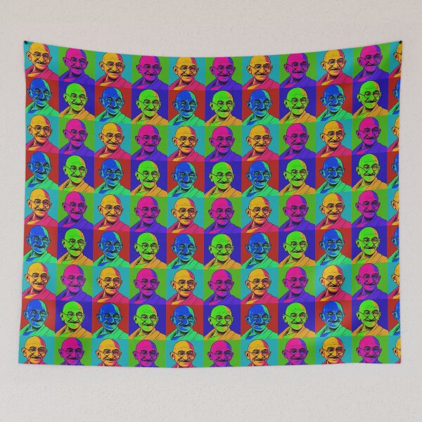 Item preview, Gandhi Pop Art Grid designed and sold by Enea Kelo.