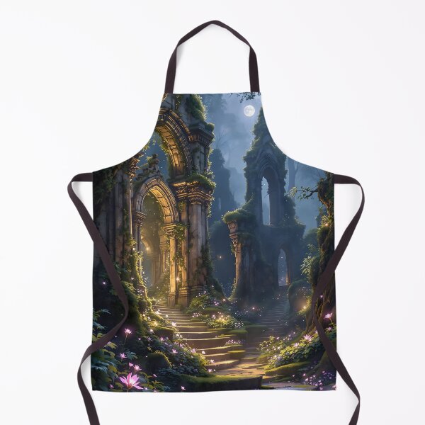 Item preview, Enchanted Ruins in a Mystical Forest designed and sold by oanaunciuleanu.