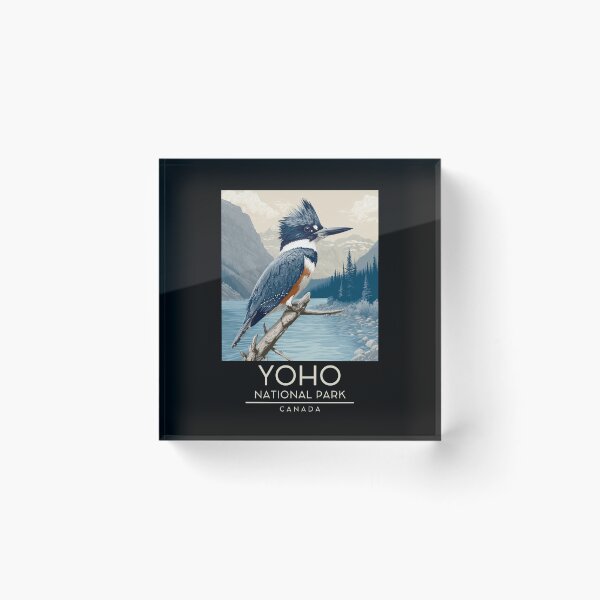 Item preview, A Vintage Illustration of Yoho National Park - Canada designed and sold by GoodOldVintage.
