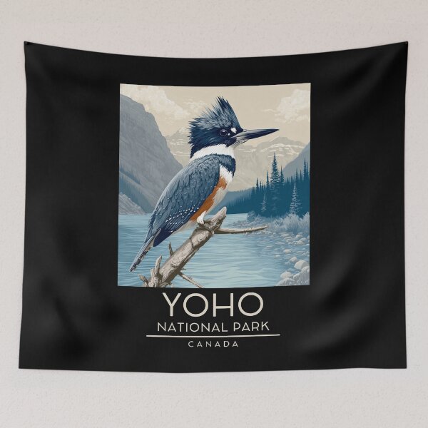 Item preview, A Vintage Illustration of Yoho National Park - Canada designed and sold by GoodOldVintage.