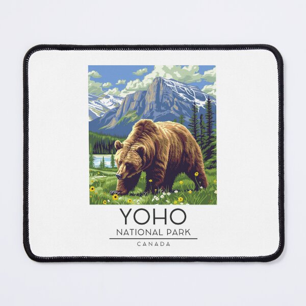 Item preview, A Vintage Illustration of Yoho National Park - Canada designed and sold by GoodOldVintage.