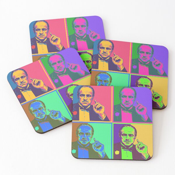 Artikelvorschau, Don Corleone Pop Art Grid entworfen und verkauft von Enea Kelo.