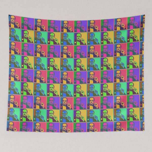 Item preview, Don Corleone Pop Art Grid designed and sold by Enea Kelo.