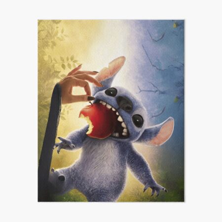 Vista previa del artículo con la obra «Lilo Stitch», diseñado y vendido por NEONDARGH.