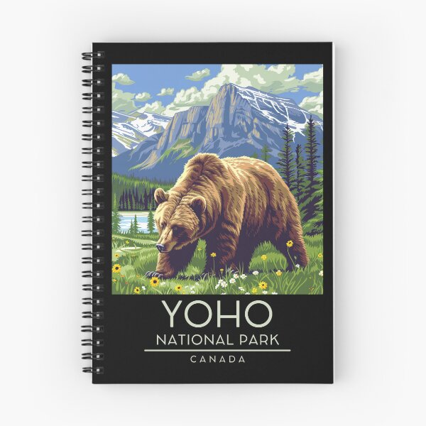 Item preview, A Vintage Illustration of Yoho National Park - Canada designed and sold by GoodOldVintage.